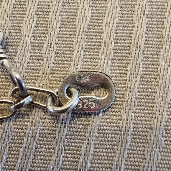 Carilyn Pollack Turquoise Rolled Beads and Sterling Silver Beaded Necklace - Picture 2 of 2